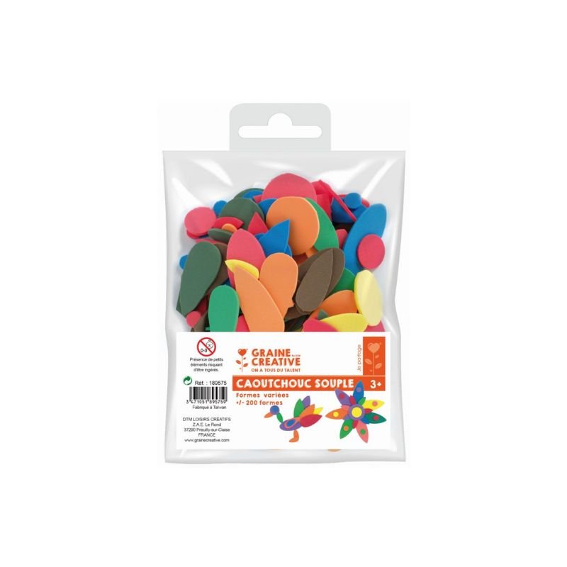 Foam vormen (200 stuks) - Petits Artistes