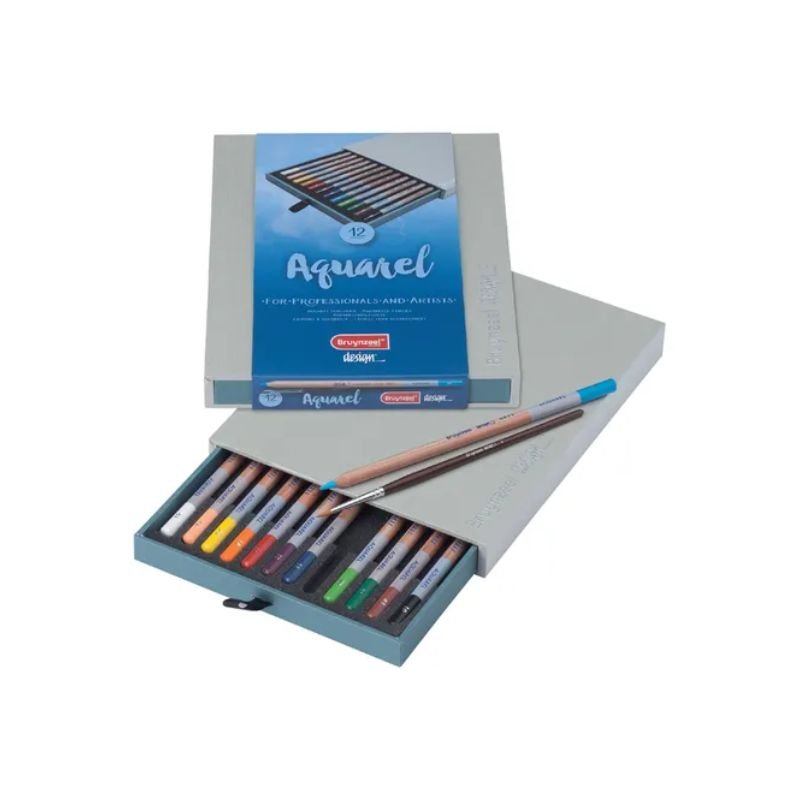 Kleurpotloden Bruynzeel Aquarel - Set van 12 - Petits Artistes
