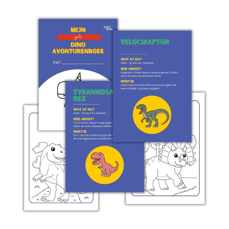 Dino Avonturenboek - Petits Artistes