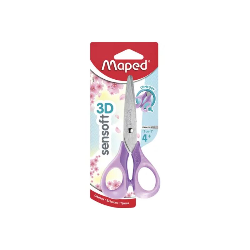 Kinderschaar Maped Sensoft (130 mm – Pastel)