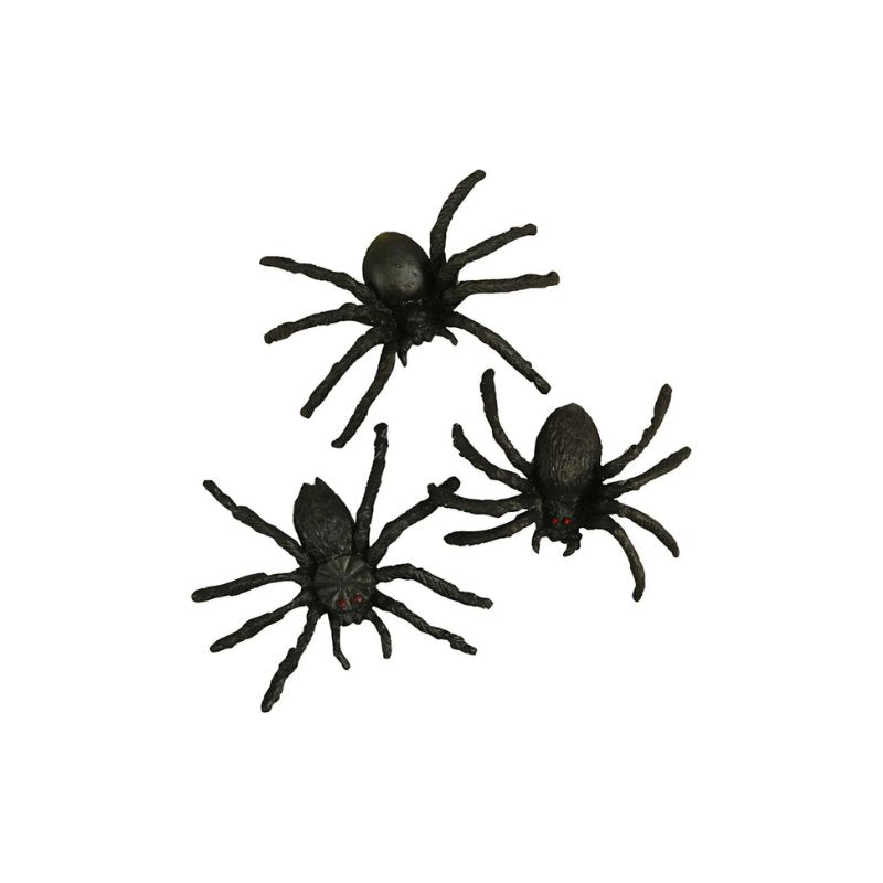Halloween spinnen (10 stuks met hoogte 4 cm)