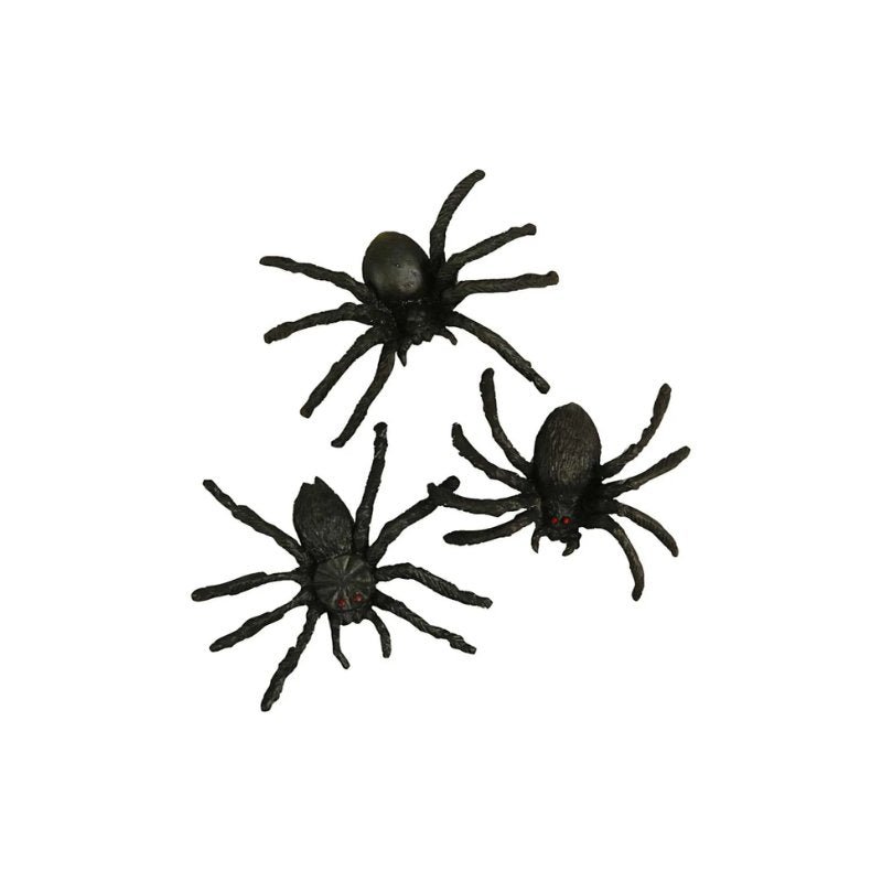 Halloween spinnen (10 stuks met hoogte 4 cm) - Petits Artistes