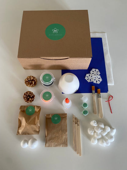 Knutseldoos Iglo & Pinguïns - Petits Artistes