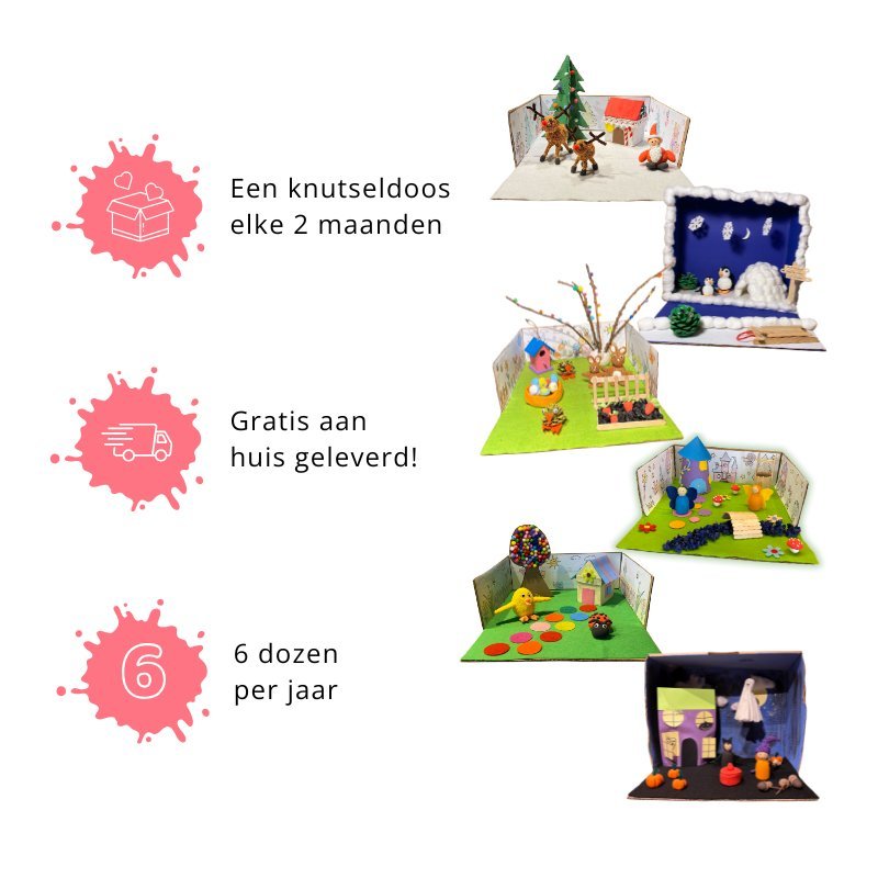 Knutseldoos abonnement - Petits Artistes