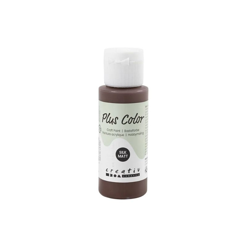 Acrylverf Plus Color Chocoladebruin 60ml