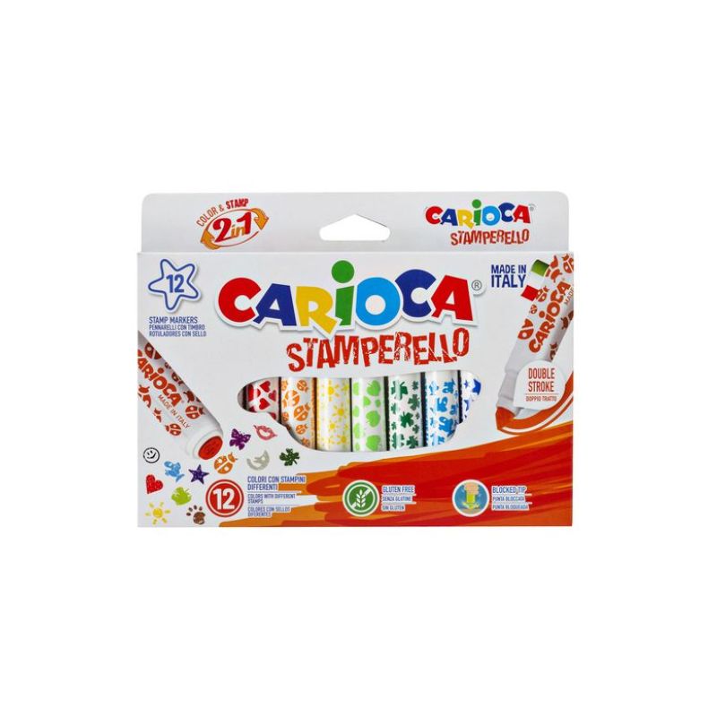 Stempelstiften Carioca Stamperello (12 stuks)