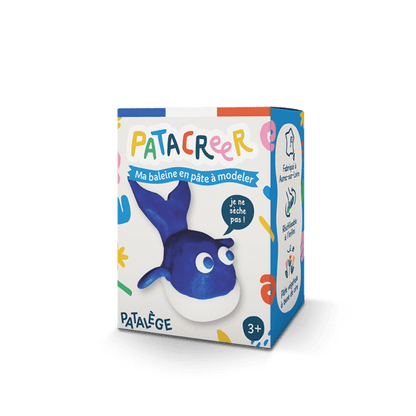 Whale Modeling Clay Kit I Patacreer - Petits Artistes