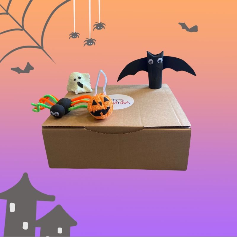 Knutselbox Mini Griezelfiguren Halloween - Petits Artistes