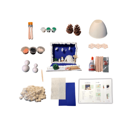 Knutseldoos Iglo & Pinguïns - Petits Artistes