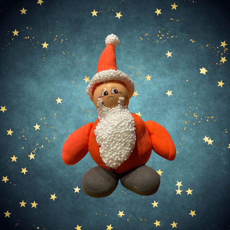 Knutseldoos Huisje van de Kerstman - Petits Artistes