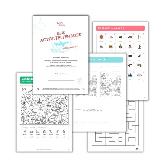 Reis activiteitenboek - Petits Artistes