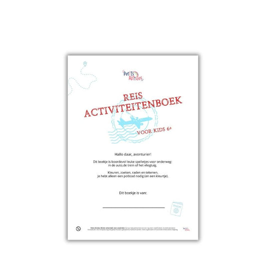 Reis activiteitenboek