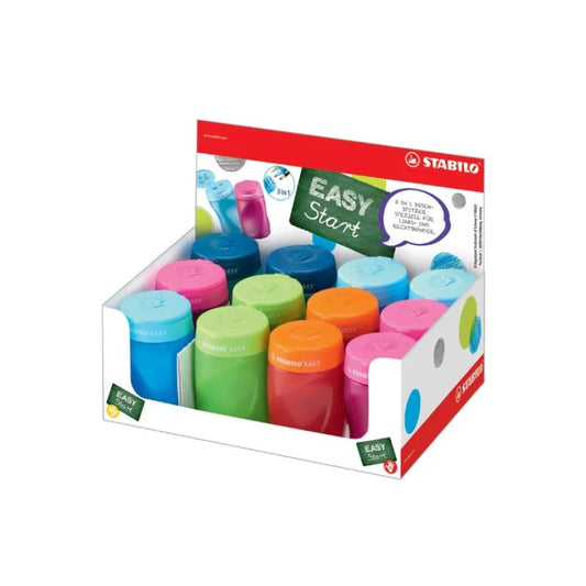 Puntenslijper Stabilo EASY voor links-en rechtshandigen